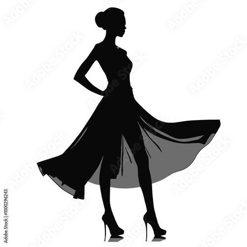 Fashion model .PNG and vector