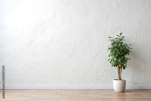 simple walls and plant Background