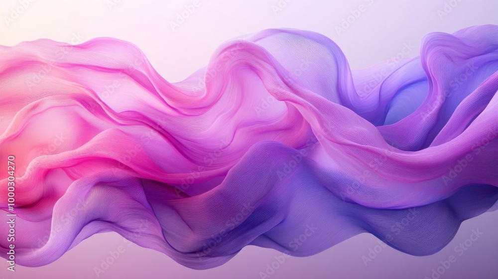 Abstract Colorful Fabric Waves Abstract Colorful Fabric Waves