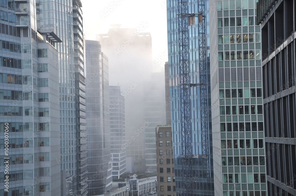 Vancouver Sea Mist Downtown Vancouver Sea Mist Downtown