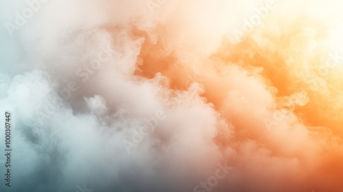 Abstract Gradient Smoke Art Background