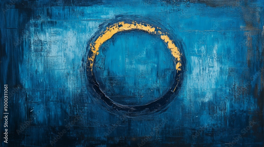 Abstract Blue Painting Abstract Blue Painting