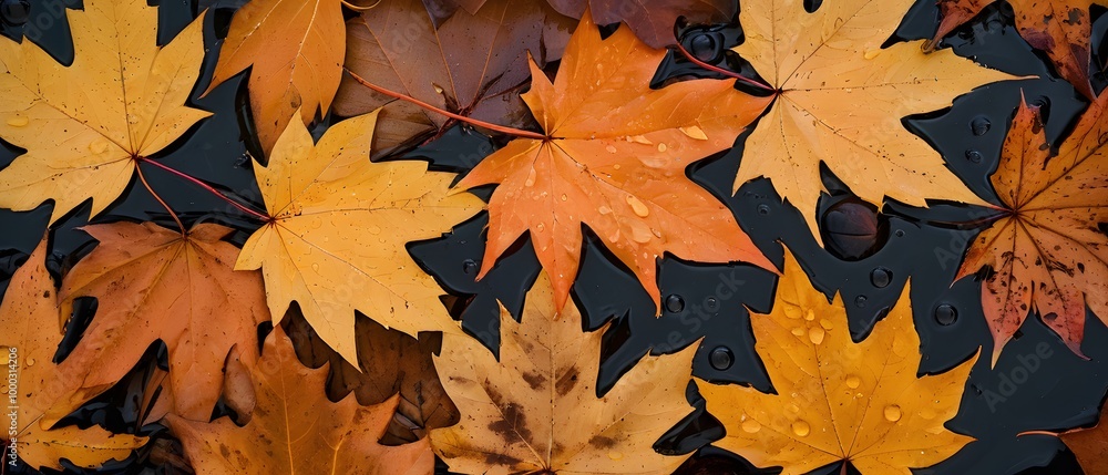 Red maple leaf background image Red maple leaf background image