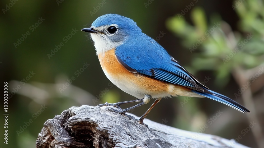 Embracing the Beauty of Nature: The Enchanting Red-flanked Bluetail (Tarsiger cyanurus) and Its Joyful Presence in the Springtime Landscape of March 2024 Embracing the Beauty of Nature: The Enchanting Red-flanked Bluetail (Tarsiger cyanurus) and Its Joyful Presence in the Springtime Landscape of March 2024