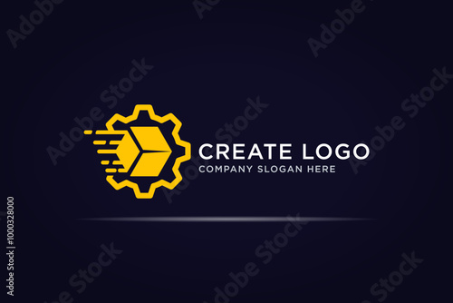 gear box delivery logo