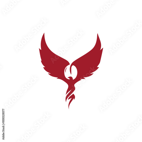Phoenix bird logo vector design for any company and business.