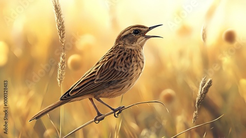 The Enigmatic Singing Bush Lark (Mirafra javanica): A Deep Dive into the Life, Habitat, and Conservation of Australia's Melodious Grassland Bird in Southeast Asia photo