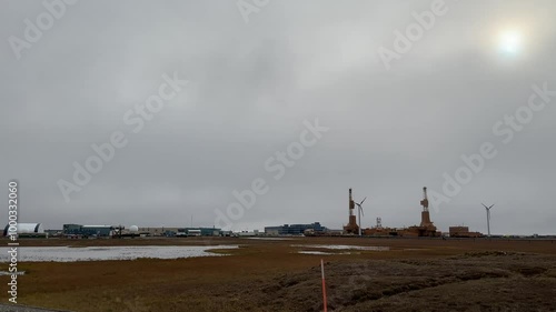 Ölförderung in Prudhoe Bay 
