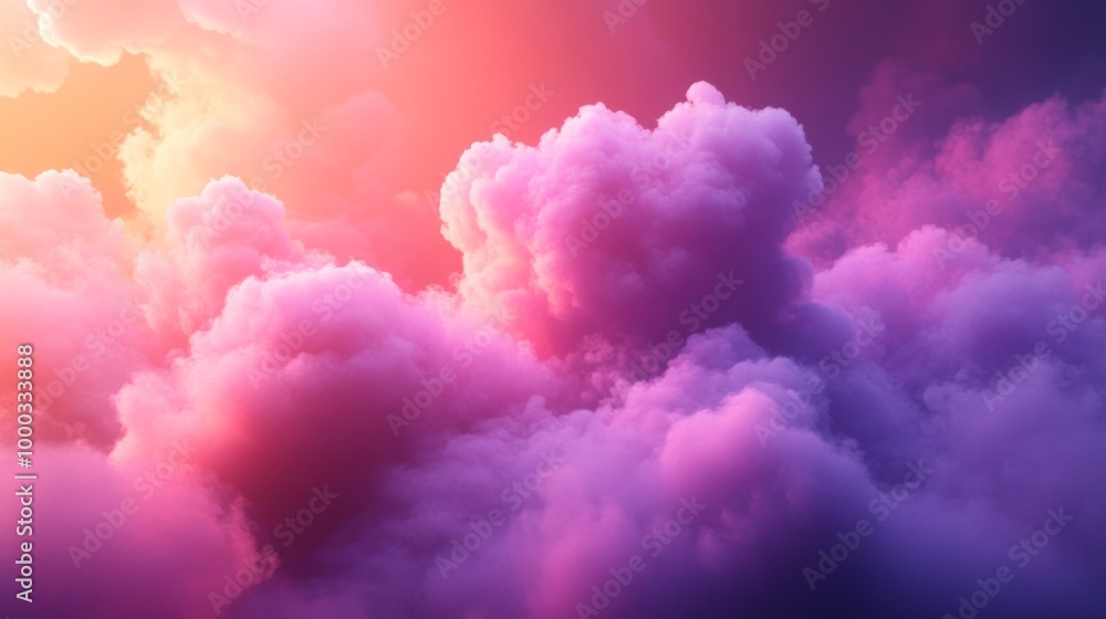 Colorful Dreamy Clouds Colorful Dreamy Clouds