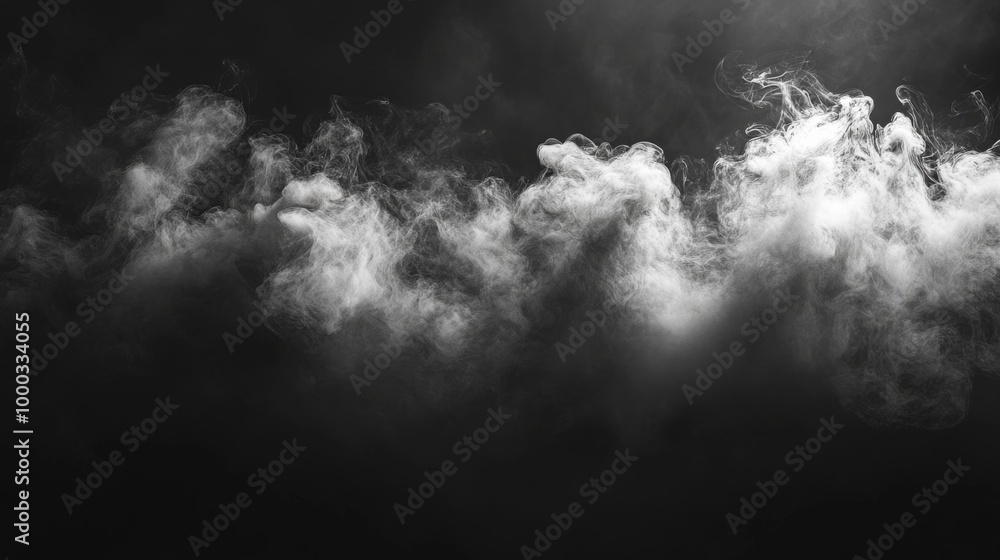 Mysterious Smoky Background Mysterious Smoky Background
