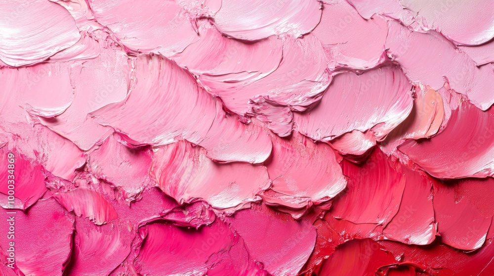 Obraz premium Abstract Pink Paint Texture