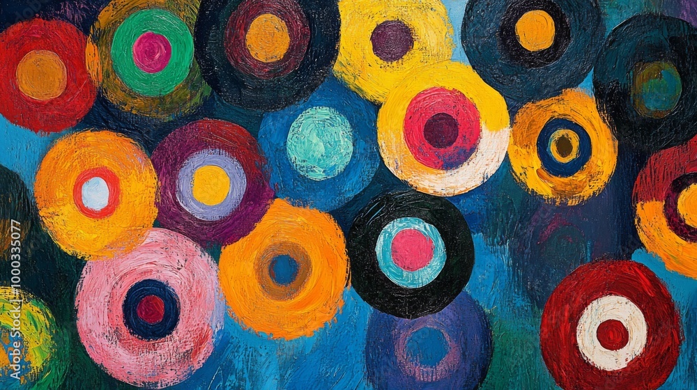 Fototapeta premium Abstract Circular Art