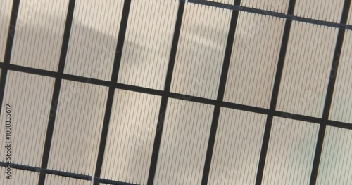 Wallpaper Mural Abstract rotation rectangular poles pattern Torontodigital.ca