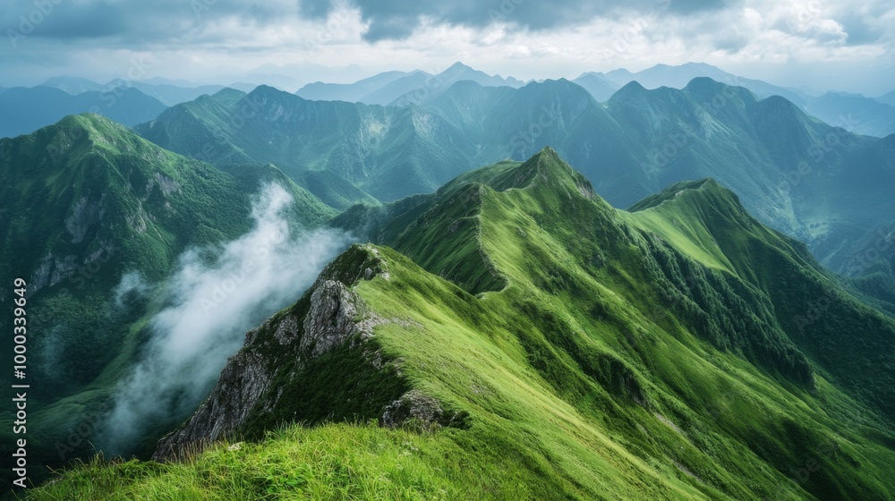 Mountain Range Landscape Mountain Range Landscape