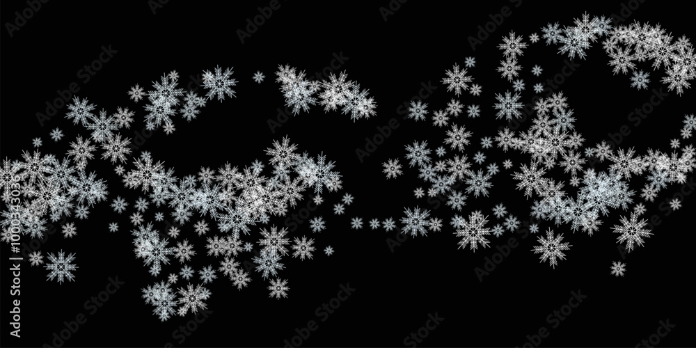 black and white background with snowflakes black and white background with snowflakes