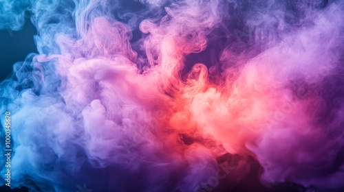 Abstract Colorful Smoke