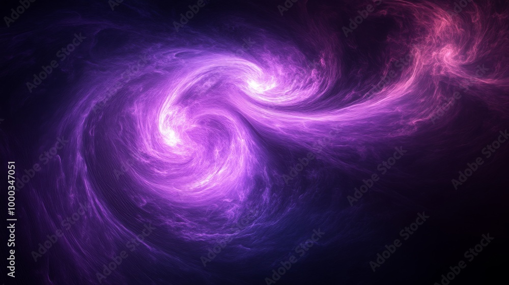 Fototapeta premium Abstract Purple Nebula