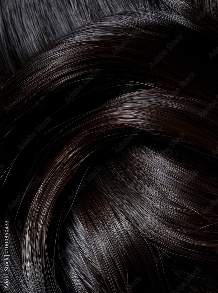 Sample of a woman's hair colour and texture Sample of a woman's hair colour and texture