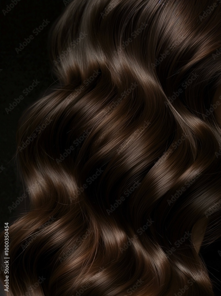 Sample of a woman's hair colour and texture Sample of a woman's hair colour and texture
