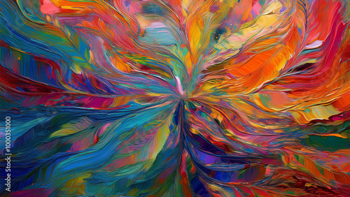 abstract fractal background