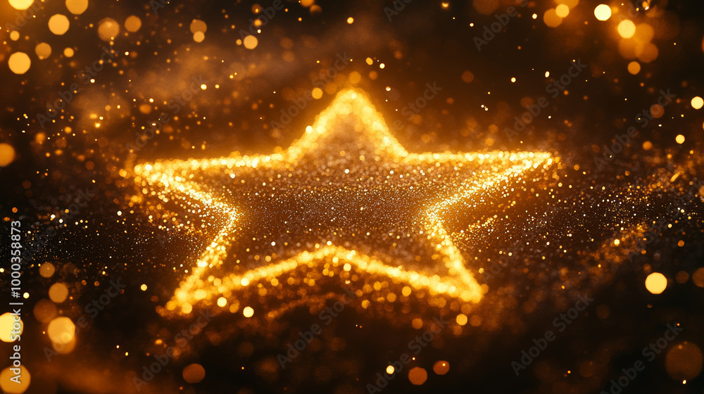 A black Friday sale banner with a sparkly gold frame. It features glowing gold dust and a star-shaped light. A black Friday sale banner with a sparkly gold frame. It features glowing gold dust and a star-shaped light.
