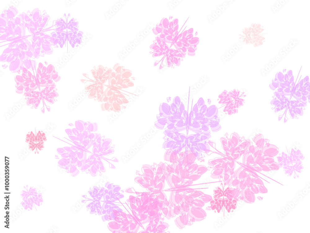 Graceful butterflies in line art style with abstract shapes. Vector illustration. Graceful butterflies in line art style with abstract shapes. Vector illustration.