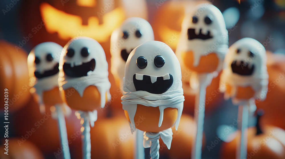 Halloween-Themed Cake Pops Halloween-Themed Cake Pops
