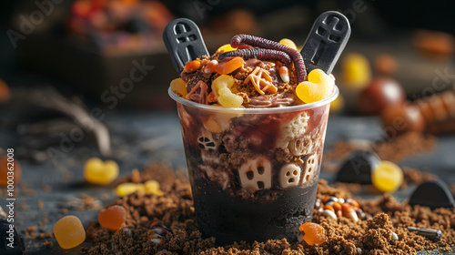 Graveyard Dirt Pudding Cup