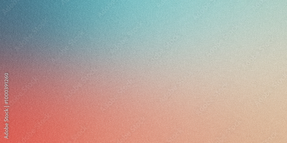 Obraz premium Grainy gradient background in red, blue and yellow colors. Noise texture. abstract red blue yellow gradient. background design. colorful background with space for design