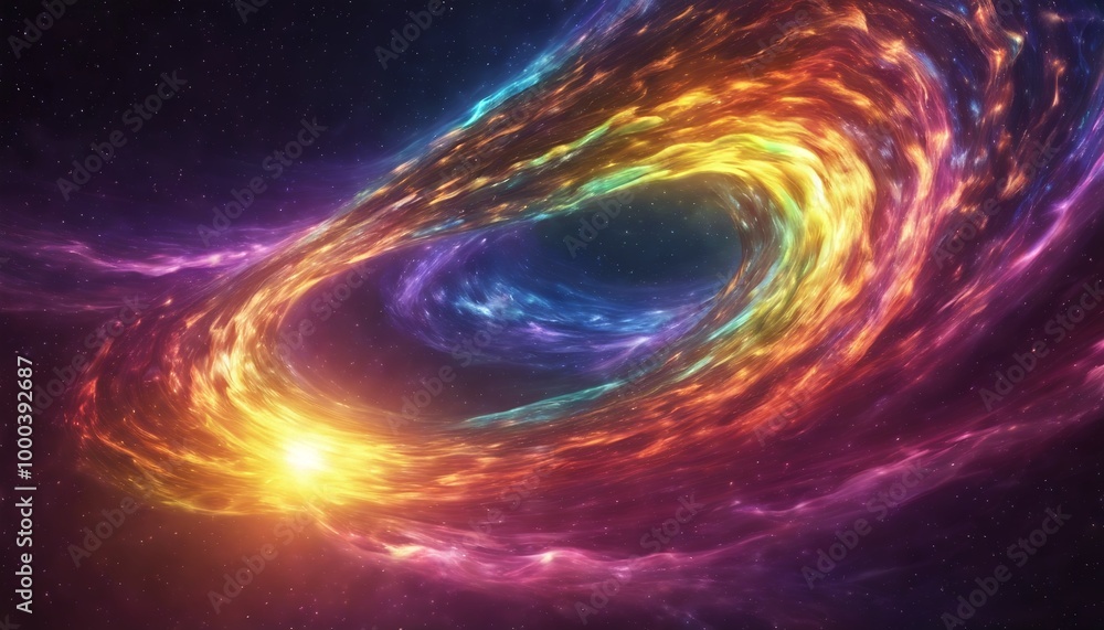 Galactic Glow - A Journey of Colorful Electromagnetic Waves, Super HD, Brightened Galactic Glow - A Journey of Colorful Electromagnetic Waves, Super HD, Brightened