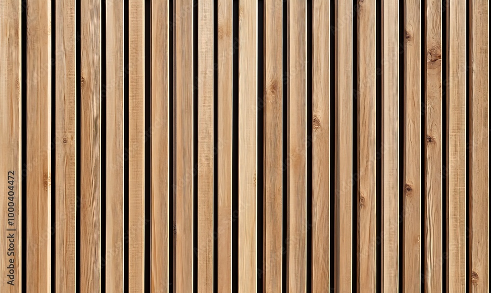 Wall made of wooden panels. Vertical wooden slats for facade cladding. Timber stripes made of beige pine. A modern plank surface for interior and exterior design. Wall made of wooden panels. Vertical wooden slats for facade cladding. Timber stripes made of beige pine. A modern plank surface for interior and exterior design.