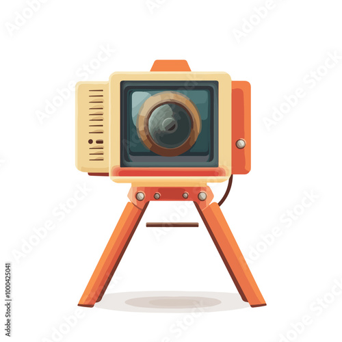 Professional Screen Enlarger Icon Vector Illustration