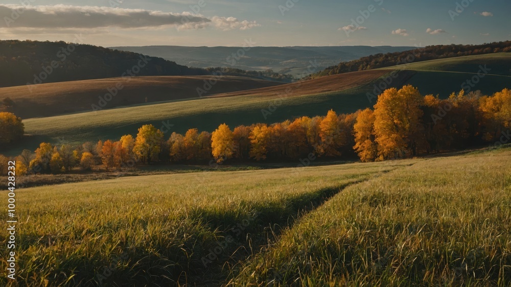 Fototapeta premium Autumn landscape