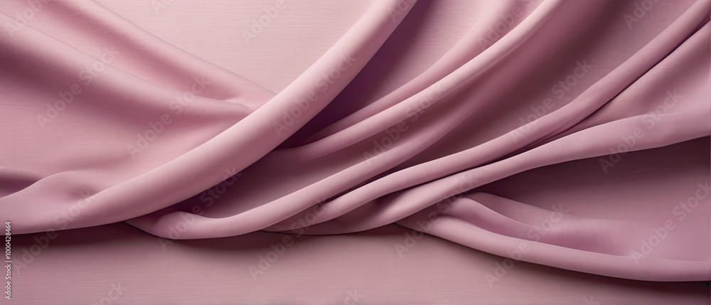 Obraz premium Soft Pink Fabric Draped