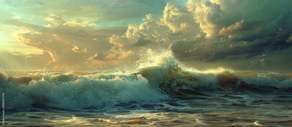 Fototapeta premium Horizonte En El Mar