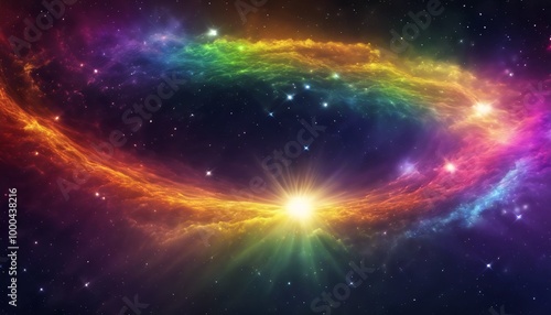 Celestial Waves - The Vibrant Spectrum of Electromagnetism, Super HD, Enhanced Detail