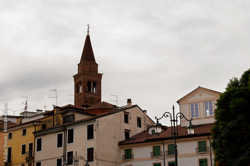 Obraz premium bell tower of the Santa Corona church in Vicenza