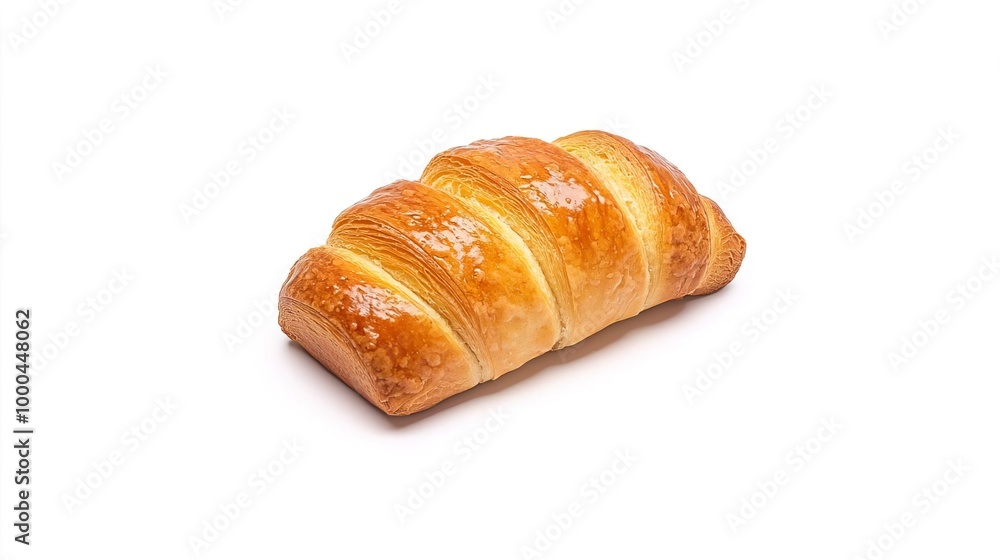 A cinnamon roll on solid white background, single object A cinnamon roll on solid white background, single object