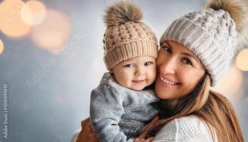 Firefly Mother and Baby in Matching Winter Coats