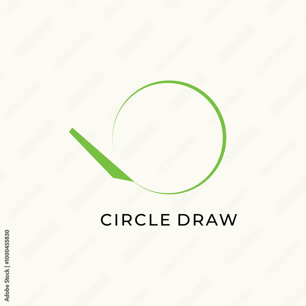 Circle draw pen green nature copywriting logo design vector royalty free business brand image template download editable Circle draw pen green nature copywriting logo design vector royalty free business brand image template download editable