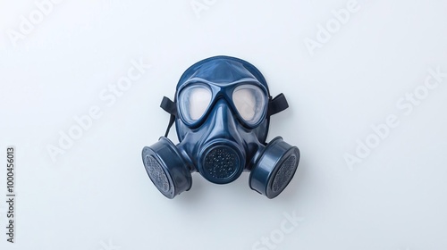 A dust mask on solid white background, single object