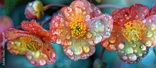 Flowers Of Kidney Begonia