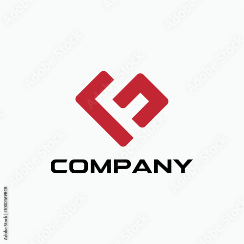 Free Download Geometric letter f g  heart health medical logo design vector royalty free business brand image template download editable - GFXLoad