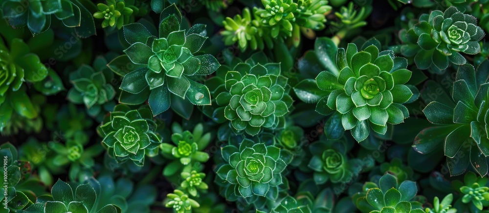 Green Prickly Plant Background Forest Green Prickly Plant Background Forest