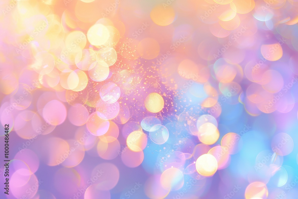 Obraz premium A colorful background with many small dots, generative ai image
