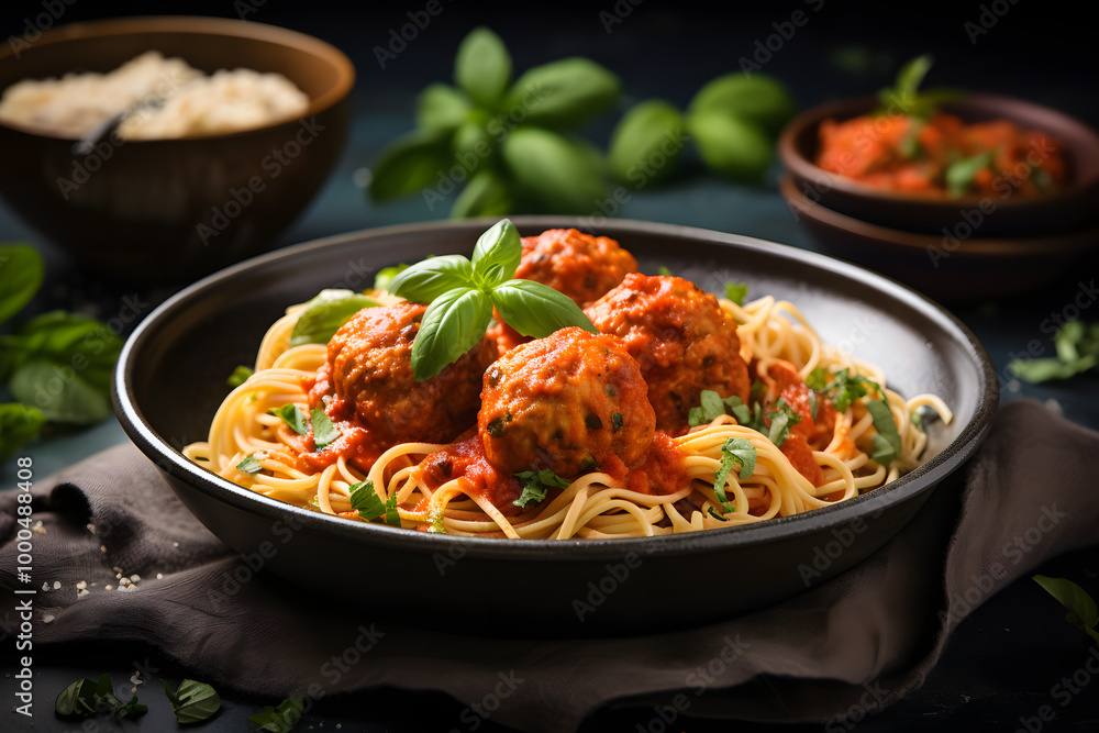Vegan Spaghetti with Lentil Meatballs and Marinara Sauce – Plant-Based Italian Cuisine Vegan Spaghetti with Lentil Meatballs and Marinara Sauce – Plant-Based Italian Cuisine