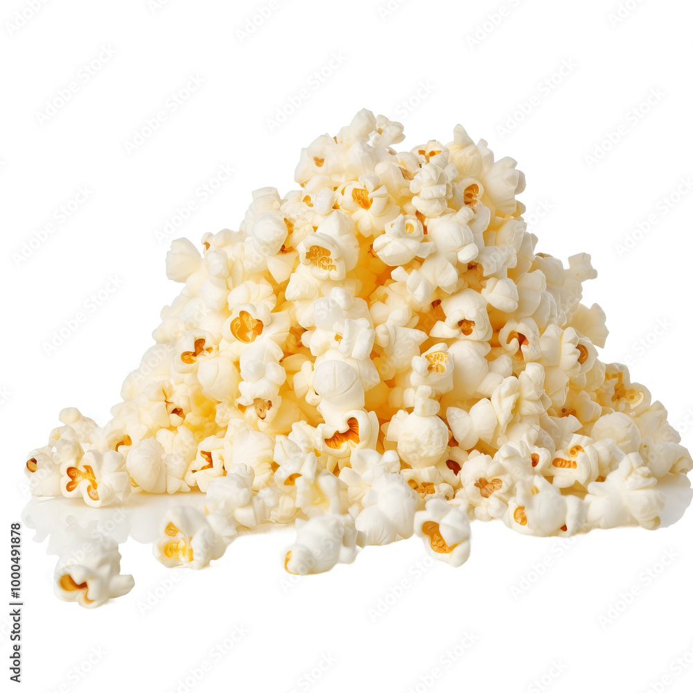 popcorn isolated on white popcorn isolated on white