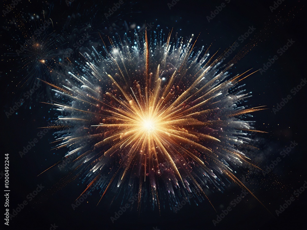 Fototapeta premium fireworks in the night sky