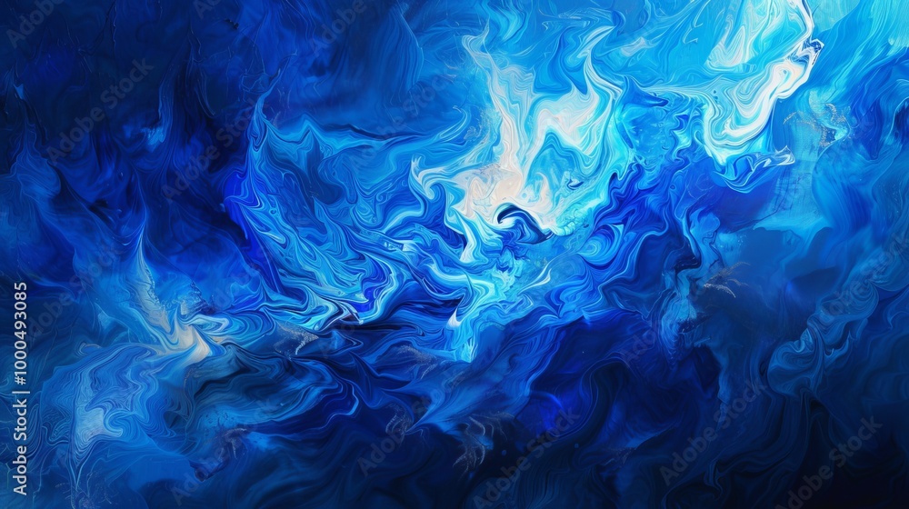 Blue paint texture background. Abstract background of blue fire paint texture Blue paint texture background. Abstract background of blue fire paint texture