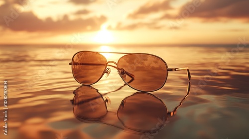 Wallpaper Mural Sunglasses at Sunset Torontodigital.ca